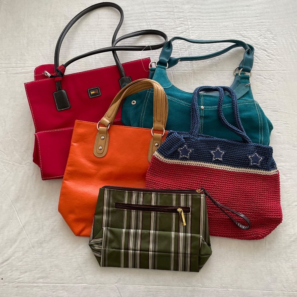 BUNDLE of (5) Handbags/Purses Preowned